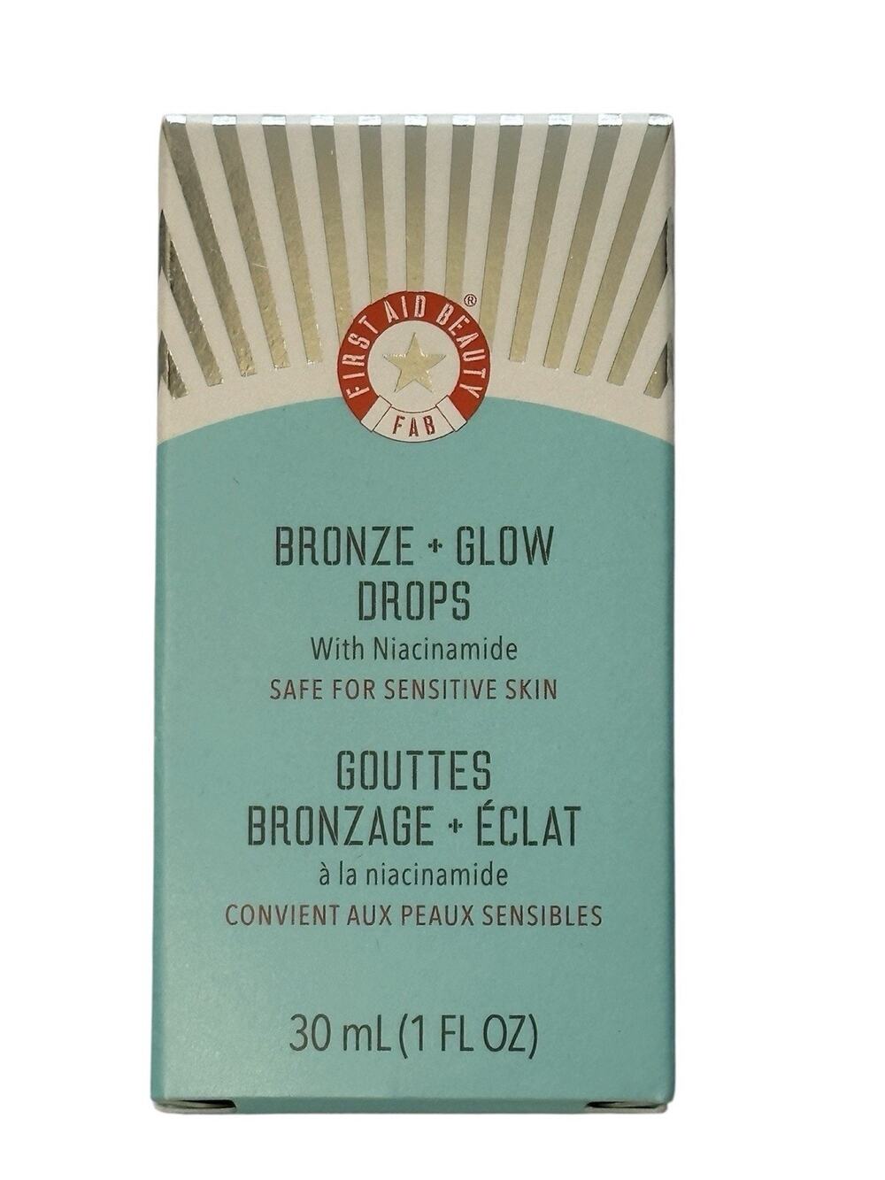 First Aid Beauty Bronze + Glow Drops W/Niacinamide 1 fl oz/30mL
